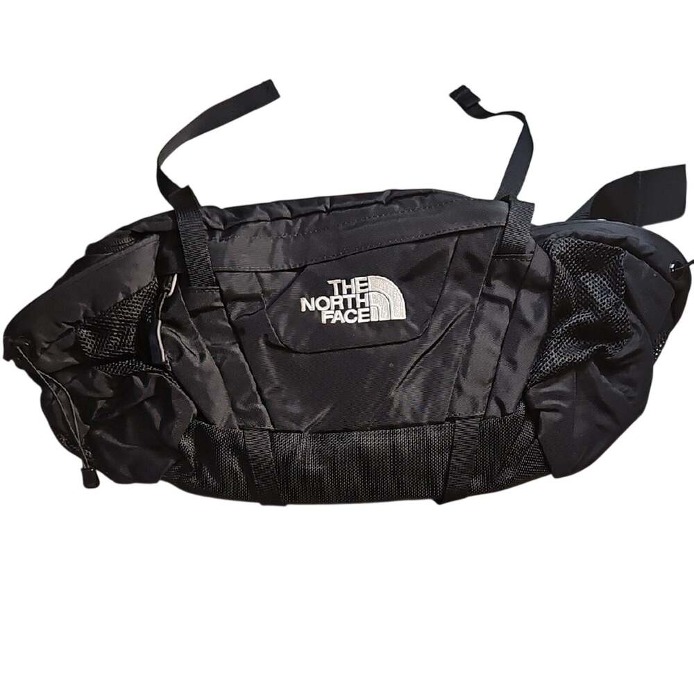 The North Face Black Belt Bag with Durable Design and Logo